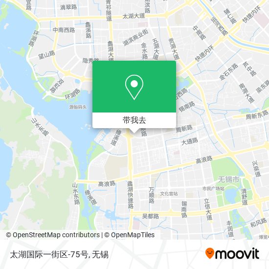太湖国际一街区-75号地图