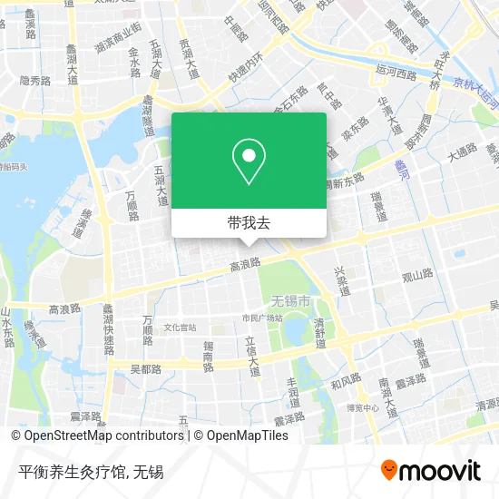 平衡养生灸疗馆地图