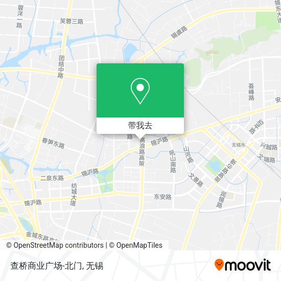 查桥商业广场-北门地图