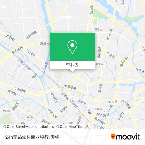 24h无锡农村商业银行地图