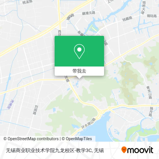 无锡商业职业技术学院九龙校区-教学3C地图
