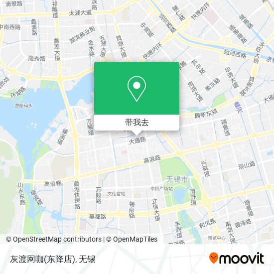 灰渡网咖(东降店)地图