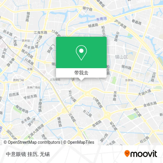 中意眼镜 挂历地图