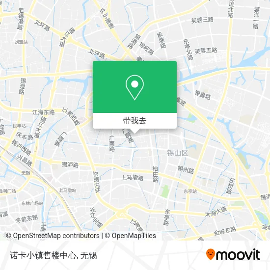 诺卡小镇售楼中心地图