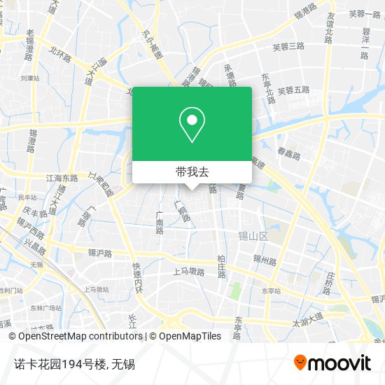 诺卡花园194号楼地图