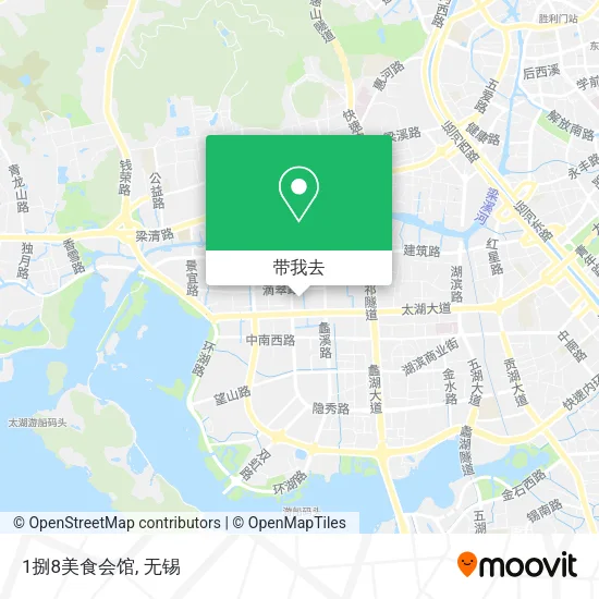1捌8美食会馆地图