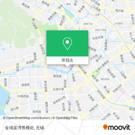 金域蓝湾售楼处地图