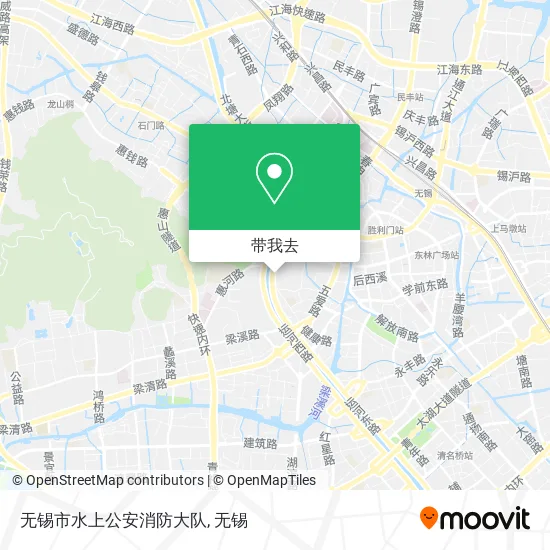 无锡市水上公安消防大队地图