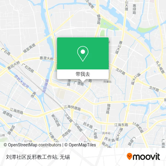 刘潭社区反邪教工作站地图