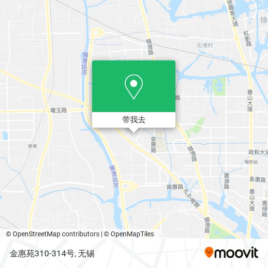 金惠苑310-314号地图