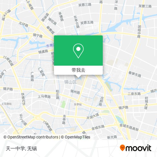 天一中学地图