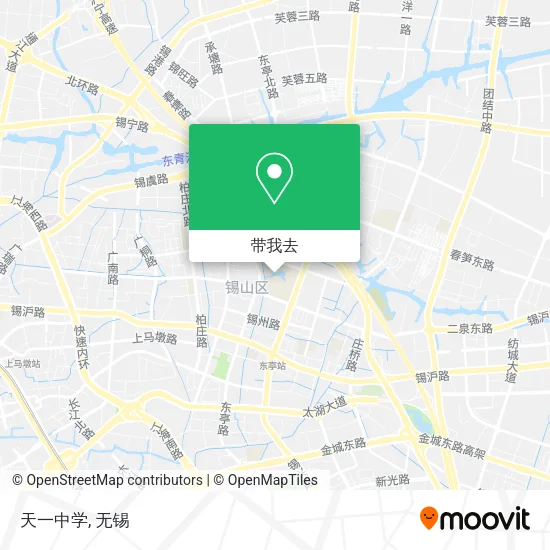 天一中学地图