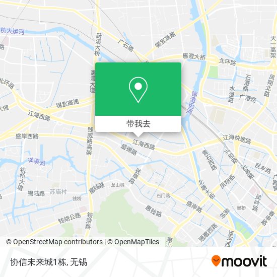 协信未来城1栋地图