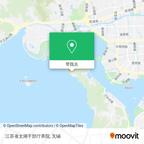 江苏省太湖干部疗养院地图