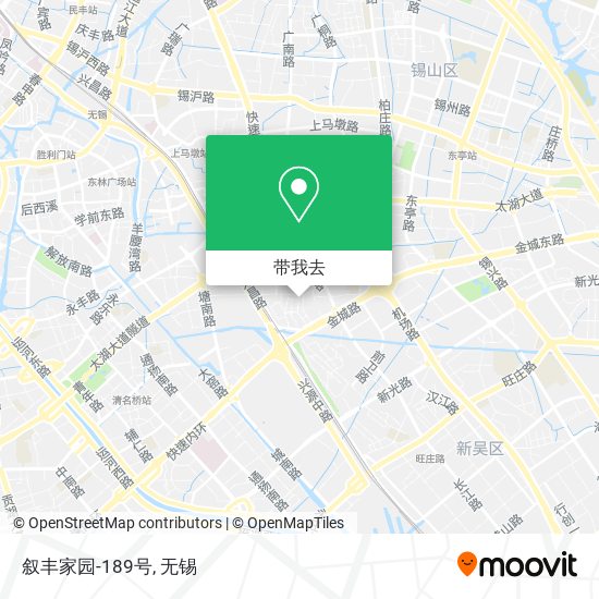 叙丰家园-189号地图