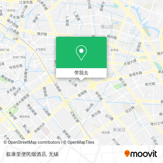 叙康里便民烟酒店地图