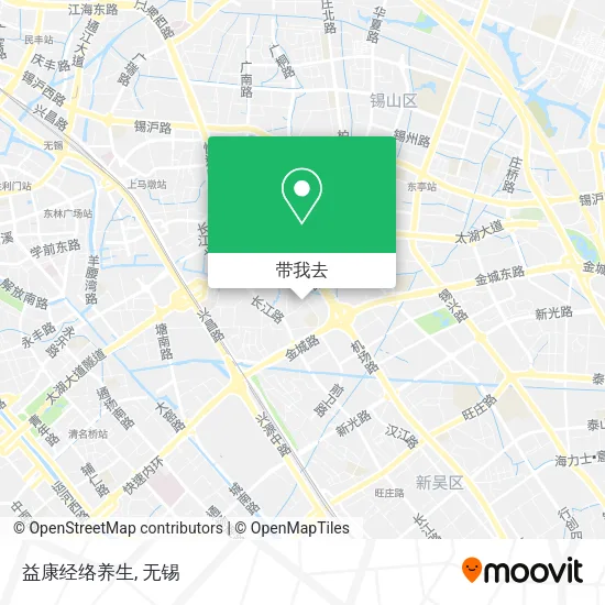 益康经络养生地图