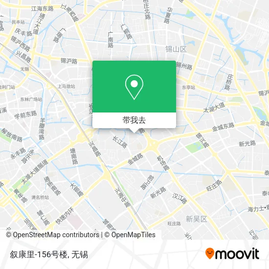 叙康里-156号楼地图