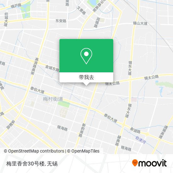 梅里香舍30号楼地图