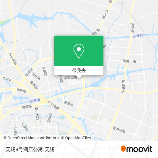 无锡8号酒店公寓地图
