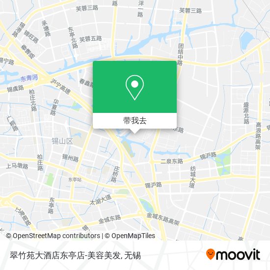 翠竹苑大酒店东亭店-美容美发地图