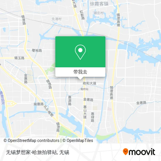 无锡梦想家-哈旅拍驿站地图