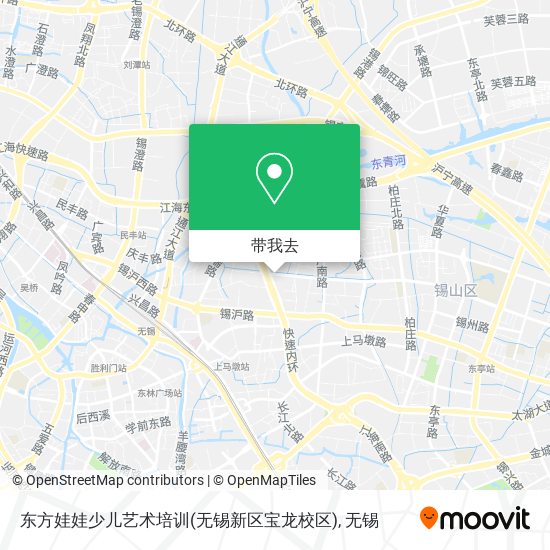 东方娃娃少儿艺术培训(无锡新区宝龙校区)地图