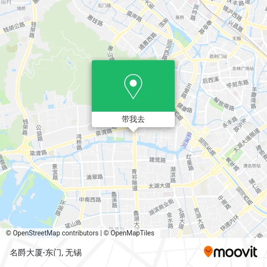 名爵大厦-东门地图