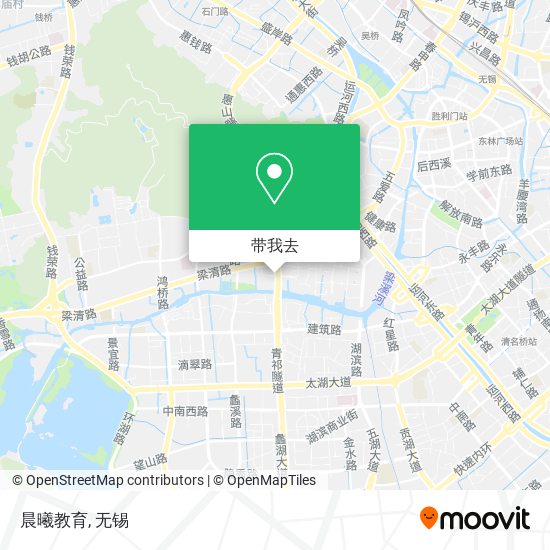 晨曦教育地图
