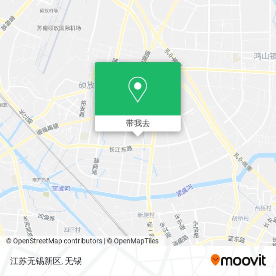 江苏无锡新区地图