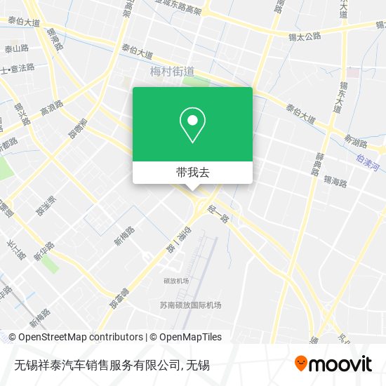 无锡祥泰汽车销售服务有限公司地图