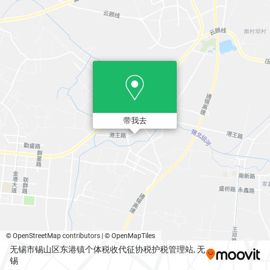 无锡市锡山区东港镇个体税收代征协税护税管理站地图