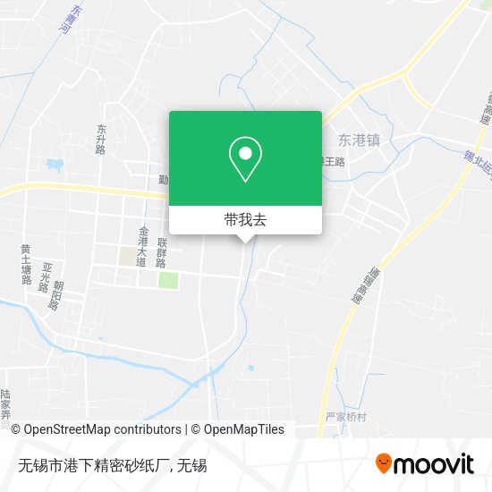 无锡市港下精密砂纸厂地图