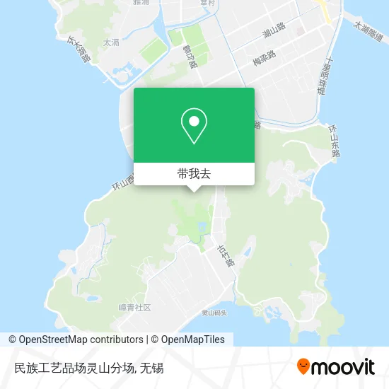 民族工艺品场灵山分场地图