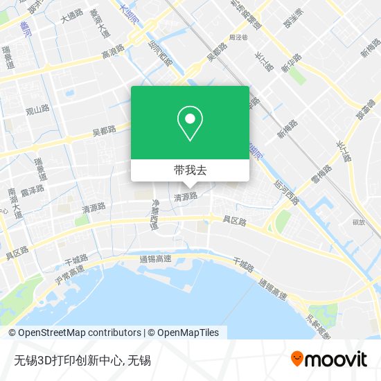 无锡3D打印创新中心地图