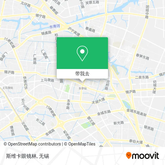 斯维卡眼镜林地图