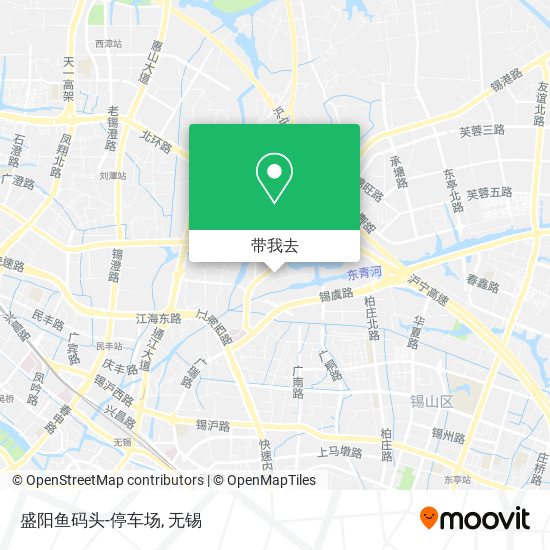 盛阳鱼码头-停车场地图