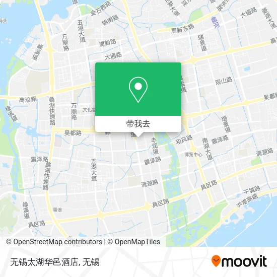 无锡太湖华邑酒店地图