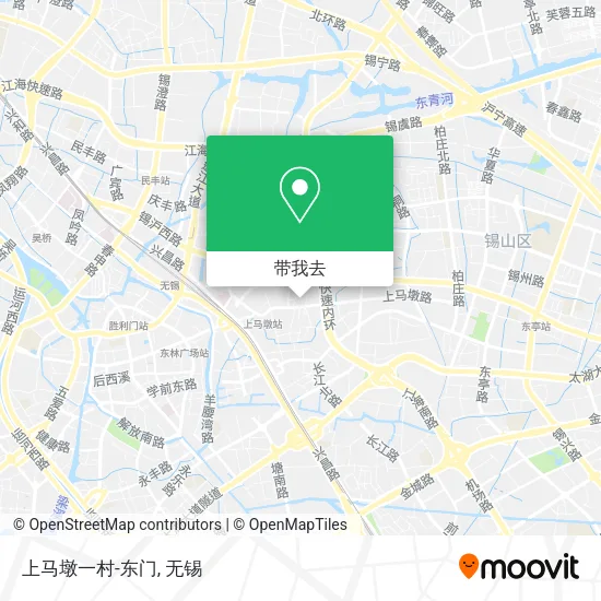 上马墩一村-东门地图