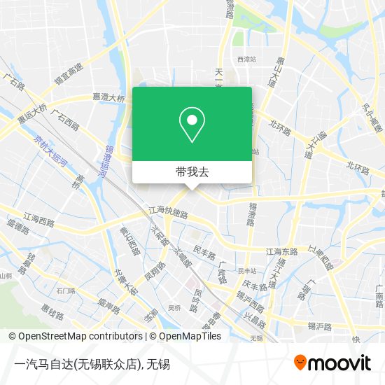 一汽马自达(无锡联众店)地图
