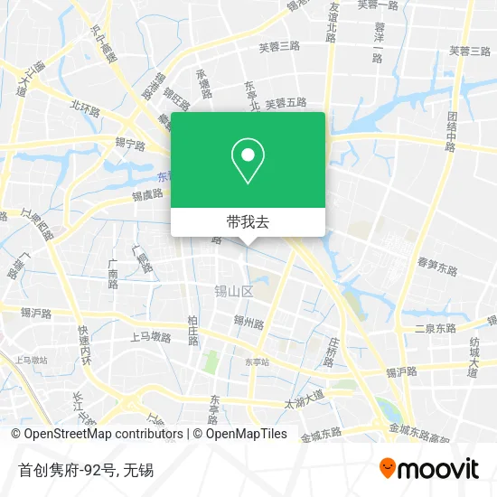 首创隽府-92号地图