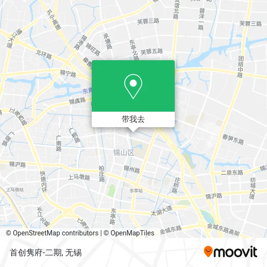 首创隽府-二期地图