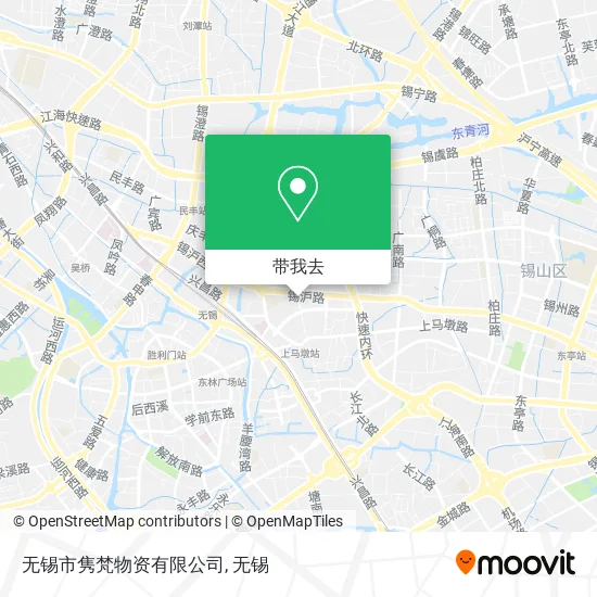 无锡市隽梵物资有限公司地图