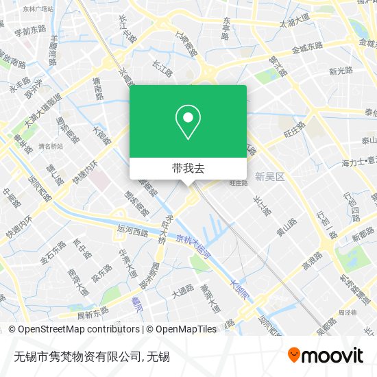 无锡市隽梵物资有限公司地图