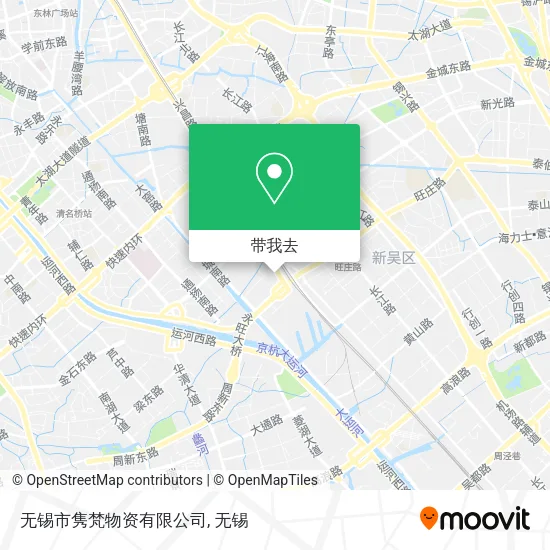 无锡市隽梵物资有限公司地图