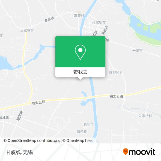 甘虞线地图