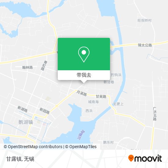 甘露镇地图