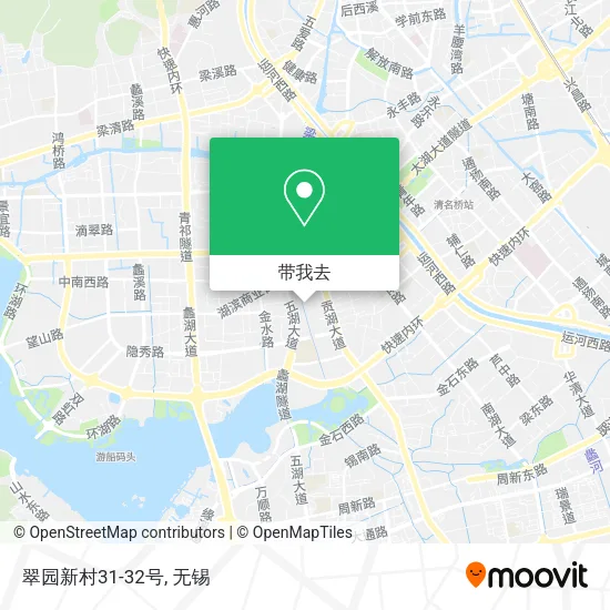 翠园新村31-32号地图