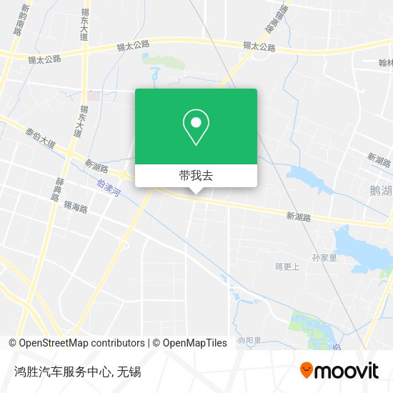 鸿胜汽车服务中心地图