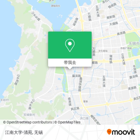 江南大学-清苑地图